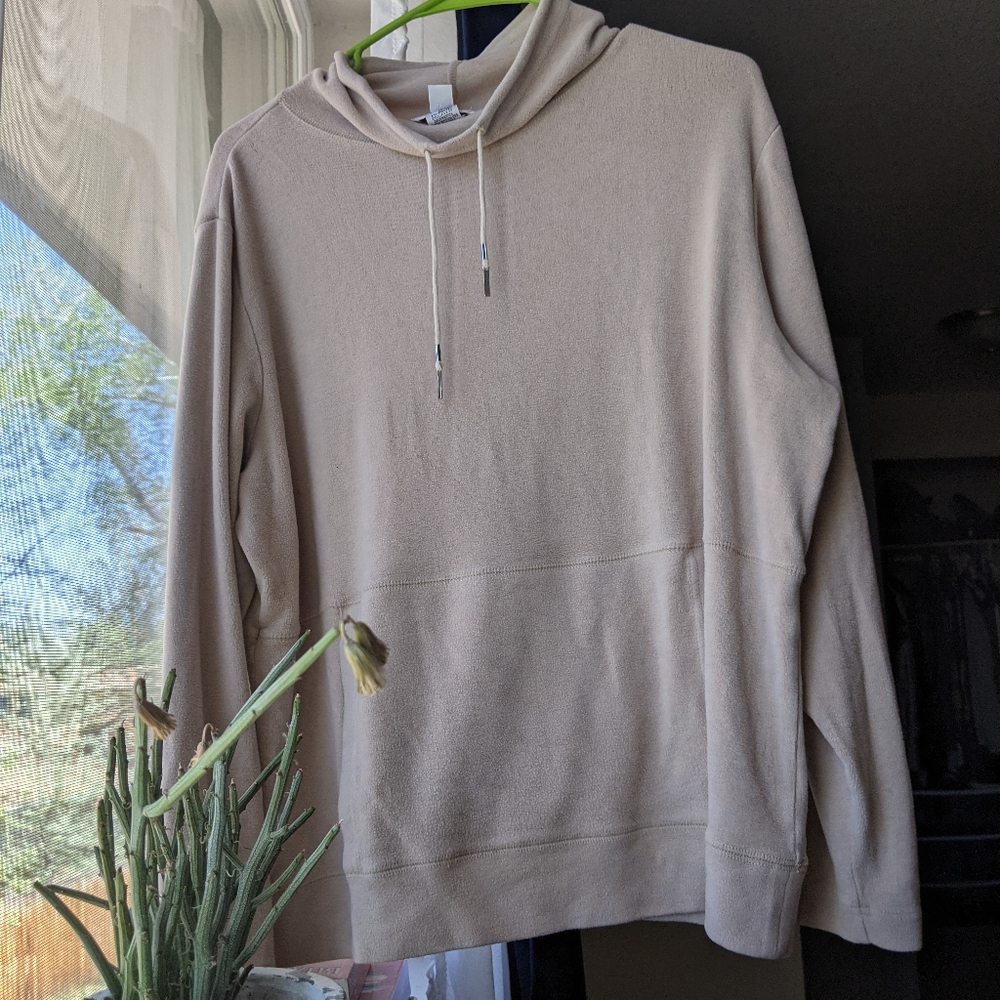 Cowl Neck hoodie sweatshirt